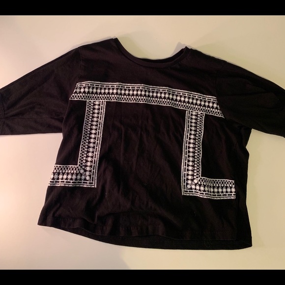 XXI Aztec Print Crop Top - Picture 1 of 2